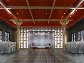 Chinese Museum 3d model