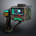 Advanced Projection Monitoring Device With Digital Screen Control Panel And Data Interface