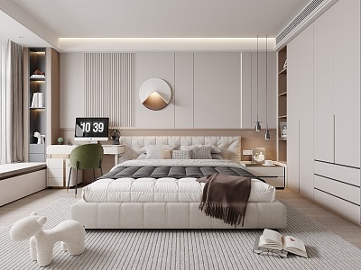 Modern Bedroom 3d model