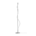 Nordic floor lamp simple living room creative fashion black minimalist line bedroom study lamp 3d model