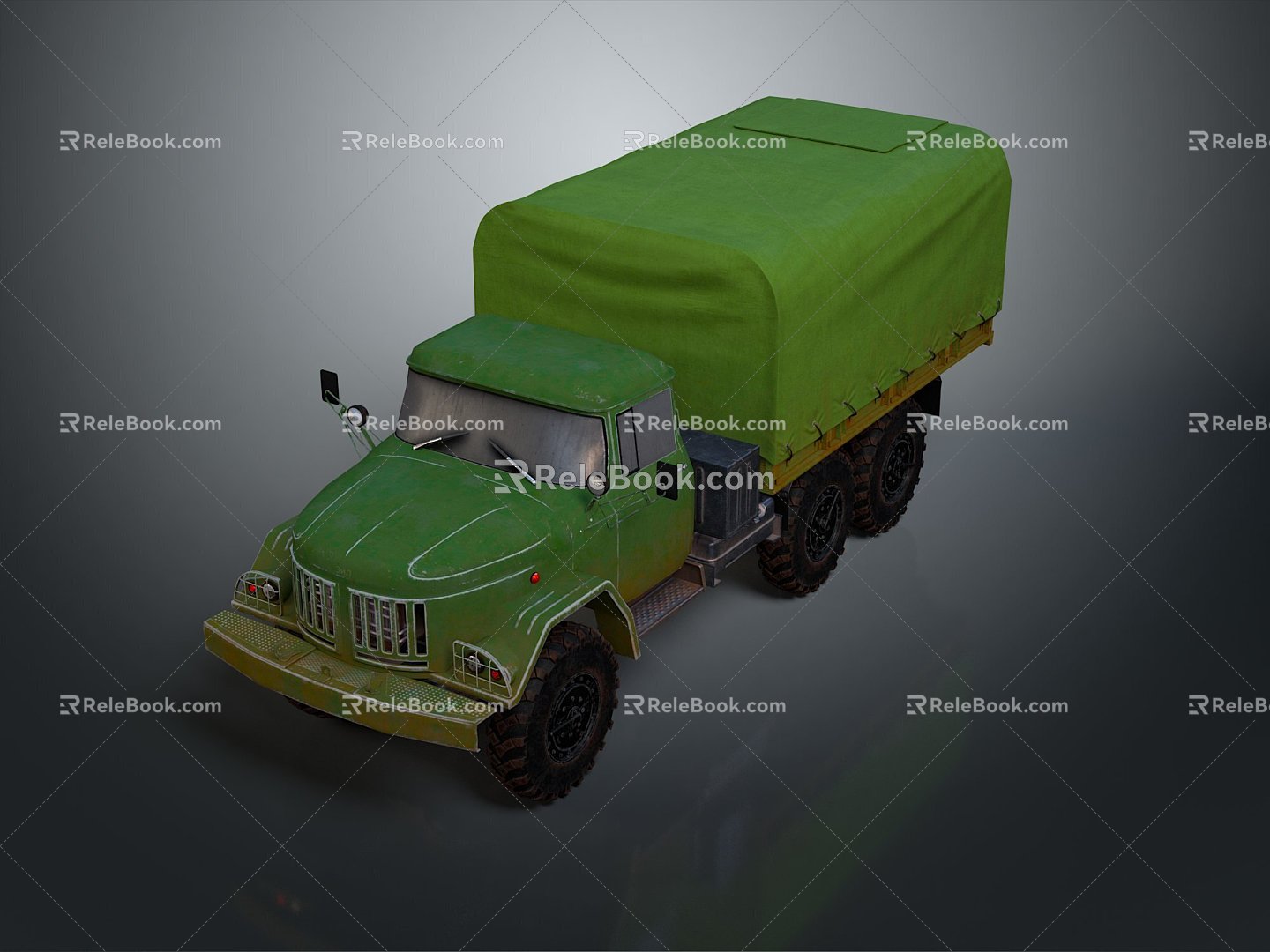 Military Truck Military Transporter Military Transporter Armed Transporter Armored Transporter 3d model