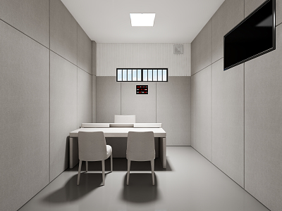 Modern Interrogation Room model