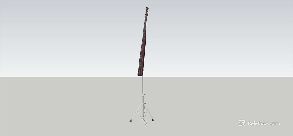 Assorted Musical Instruments and Art Supplies Organizer Stand for Home Studio 3d model 