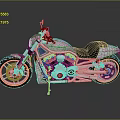 Sleek Modern Motorcycle With Silver Body Black Seat And Shiny Engine On Reflective Surface