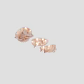 Modern Pleated Chandeliers With Shell Shaped Layered Design Cream Beige Color For Interior Decor