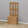 wardrobe hanger cabinet 3d model