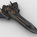 LEGO toy blocks universe fighter 3d model