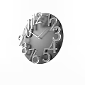 Clock Decorative Wall Decorative Clock Combination 3d model