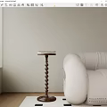 Side a few round side a few middle style side a few corner a few 3d model