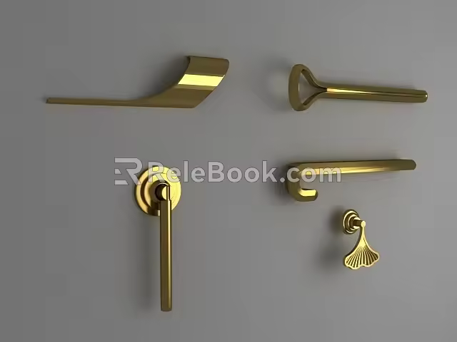 Personalized handle 3d model