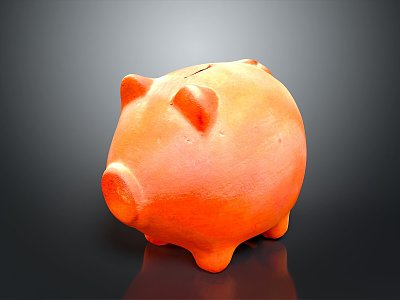 Piggy piggy bank piggy bank piggy bank porcelain piggy bank porcelain 3d model