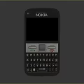 Nokia Classic Mobile Phone With Keypad Screen And Electronic Features