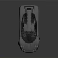 High Performance Gray Sports Car with Sleek Design Striking Front and Polished Alloy Wheels