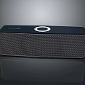 SoundLink Black Bluetooth Computer Speaker with Rectangular Design Mesh Grille And Circular Top Button