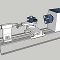 Mechanical equipment for turning machine tools 3d model
