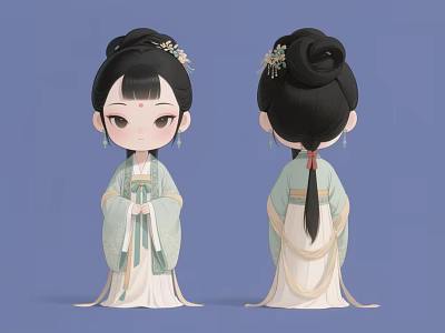 Lin Daiyu 3d model