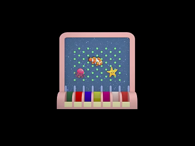 Modern Amusement Equipment game 3d model