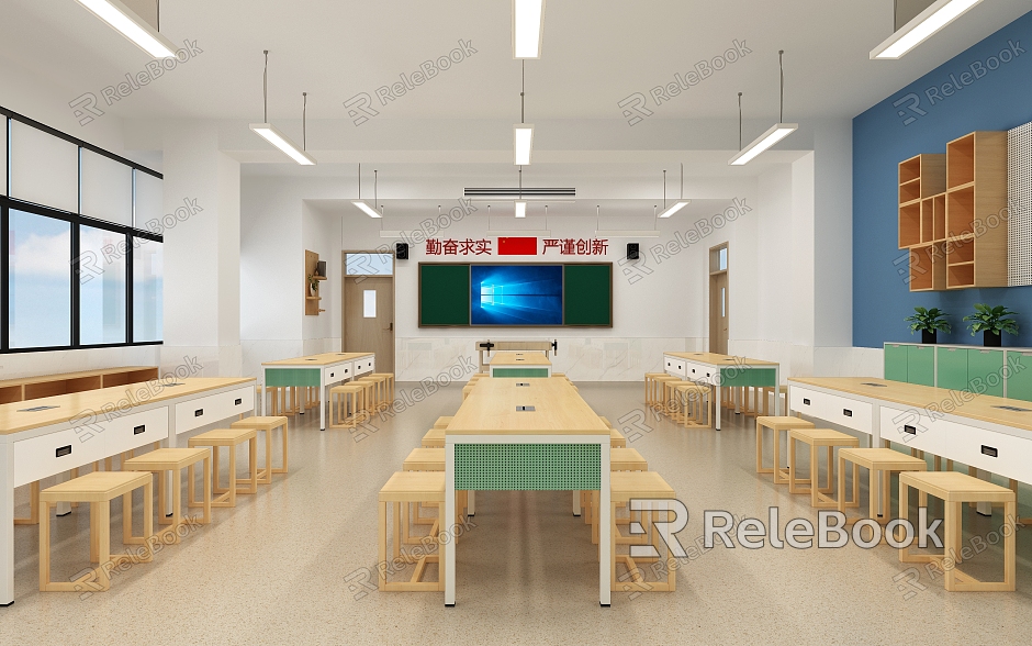 Labor technology classroom classroom general classroom model