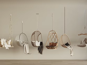 Modern Hanging Chair Swing Chair 3d model
