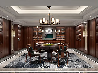 New Chinese Wine Cellar 3d model