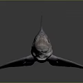 Unique Pinkish Purple Fish 3D Model With Large Eyes And Fins