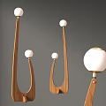 Double-ended floor lamp 3d model