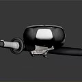 Traditional Katana Weapon with Decorative Hilt Leather Wrap and Black White Scabbard Design