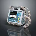 defibrillator cardiac defibrillator automatic external defibrillator 3d model