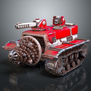 Mining drill bit engineering vehicle engineering vehicle construction vehicle construction vehicle construction vehicle large transport vehicle engineering vehicle model 3d model