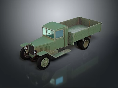 Olive Green Military Tank Featuring Heavy Armor Tracked Wheels And Long Cannon 3d model