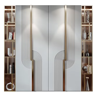 Decorative cabinet 3d model