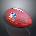 Red NFL Football Sports Gear For Daily Life With NFL Logo And Stitching Details