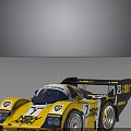 Yellow And Black Racing Car With Rear Wing New Men Logo Number 7 Stylish Design