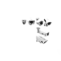 Various Surveillance Cameras Models For Outdoor And Indoor Security Monitoring