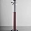 Modern Minimalist Table Chair Set With Metal Frame And Round Tabletop By NeriHu Design