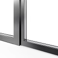 Modern Sliding Doors With Glass Panels And Metal Frames For Interior Spaces Design
