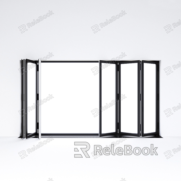 modern folding door model