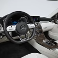 Modern Gray Mercedes Benz Sedan With Sporty Wheels And Front Grille