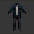 Man In Blue Shirt And Dark Pants Casual Stylish Outfit For Everyday Wear