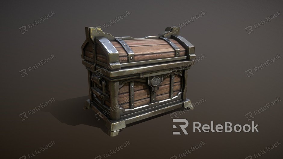 Wooden box model