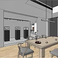 Modern Jewelry Store Interior With Glass Display Cases Wooden Shelves And Ceiling Lighting