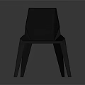 Modern Leisure Chair With Dark Wooden Frame Striped Backrest And Slender Legs Design