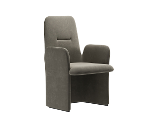 Modern single sofa single chair 3d model