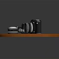 Modern Camera DSLR Camera Card Machine Digital Camera 3d model