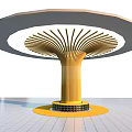 Modern Column Umbrella-shaped Column 3d model