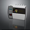 Medical Monitoring Device With White Black Design Top Control Knobs And Digital Display Screen