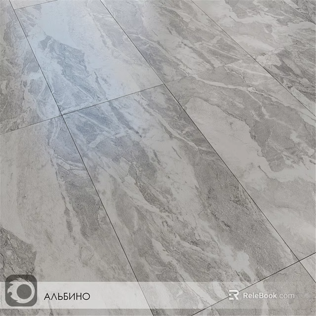 Elegant Gray Marble Floor Tiles With Natural Texture And Modern Design 3d model 