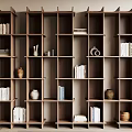 Silent Bookshelf 3d model