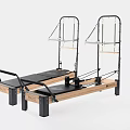 Two Professional Pilates Reformer Machines For Home Gym And Studio Fitness Training