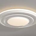 Modern Ceiling Lights With Circular Design And Illumination 3d model